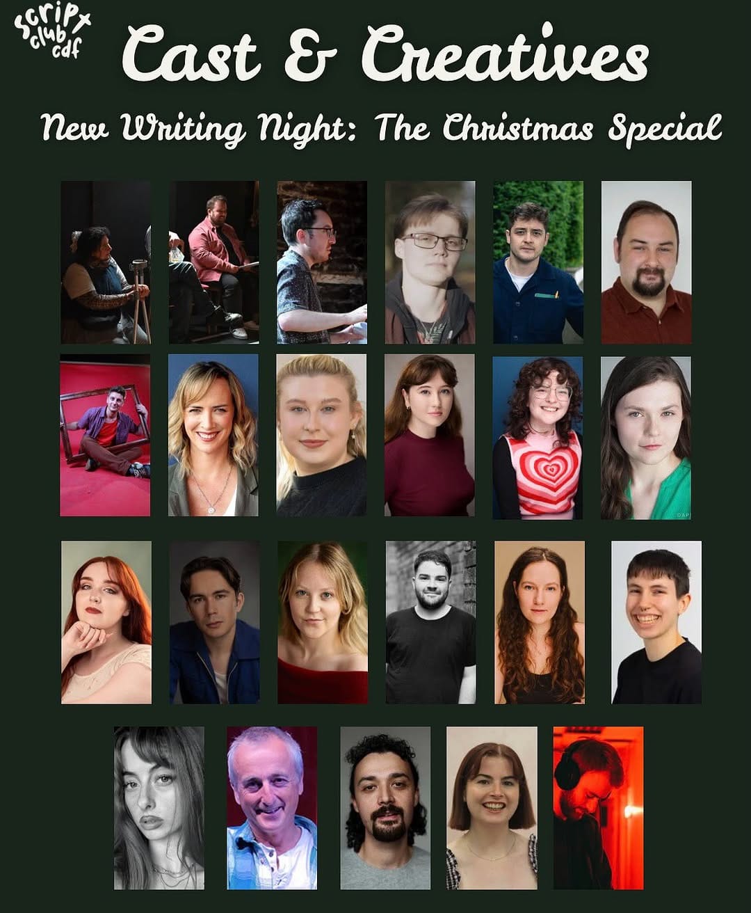 Headshots of twenty-three people.