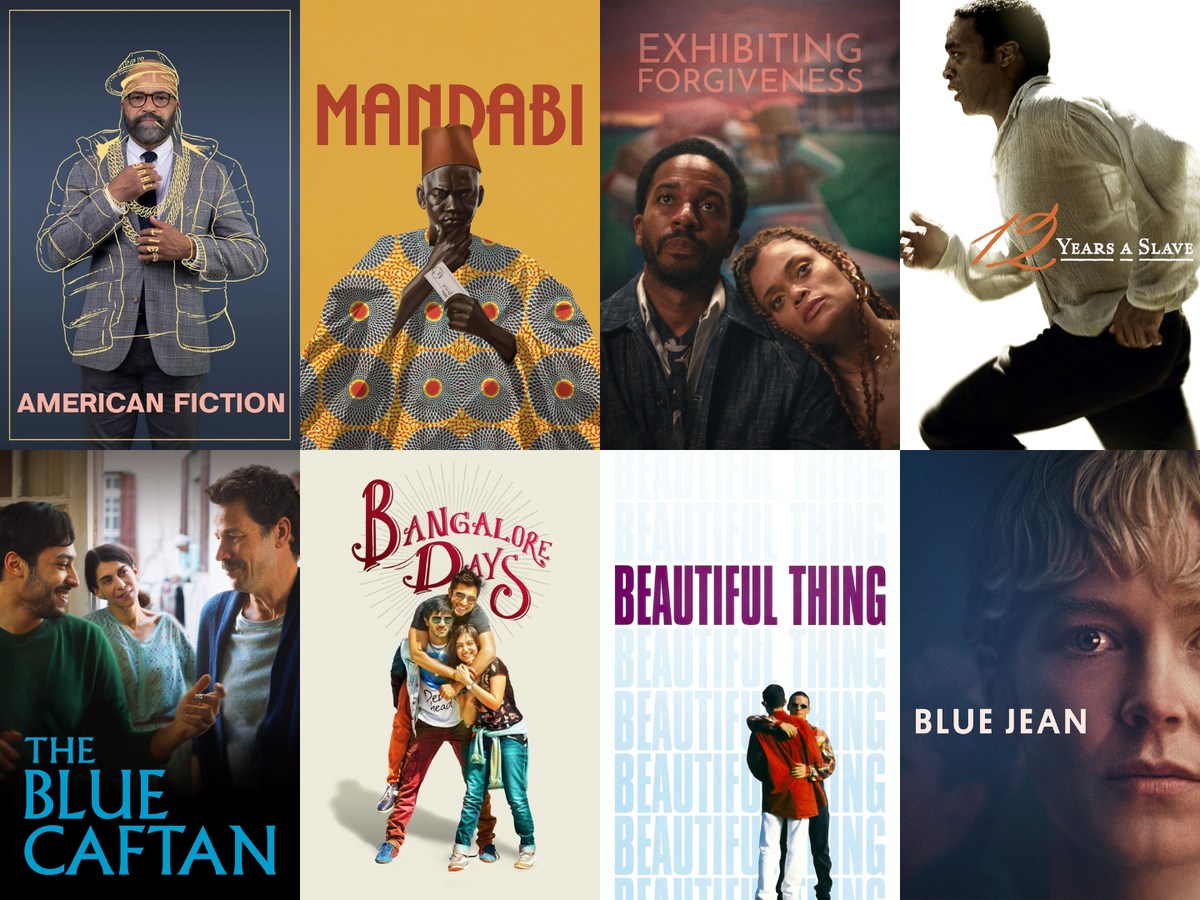 Film posters for this month's selections